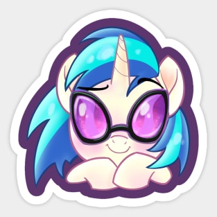 Vinyl Scratch Sticker